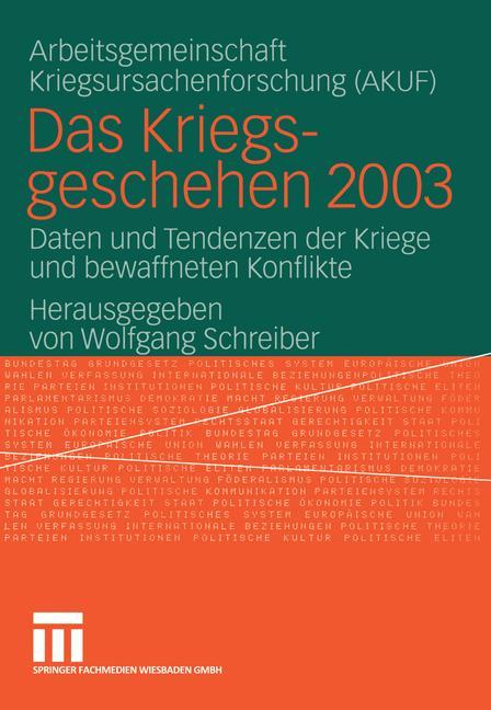 Das Kriegsgeschehen 2003