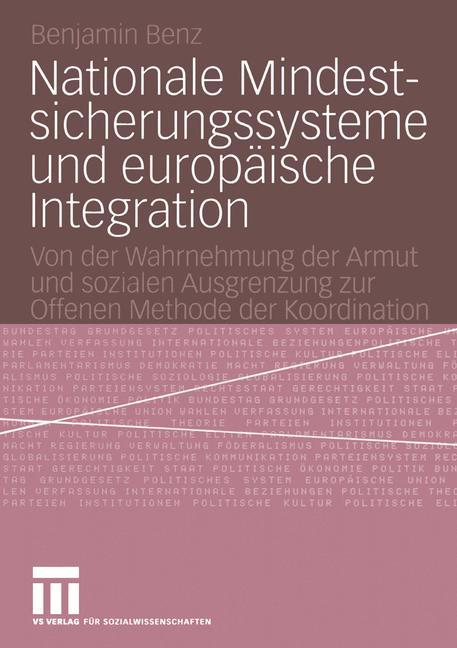 Nationale Mindestsicherungssysteme und europäische Integration