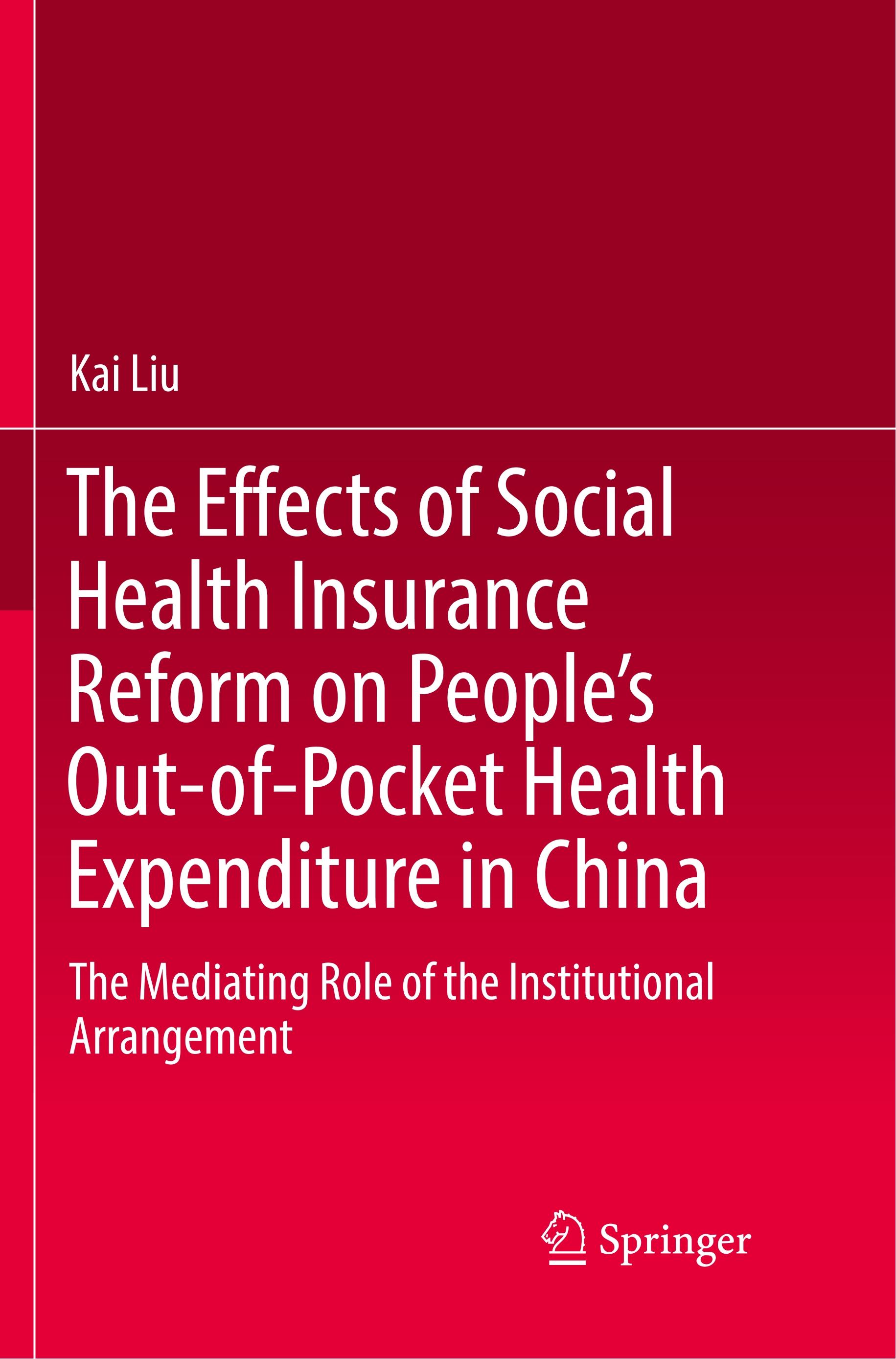 The Effects of Social Health Insurance Reform on People¿s Out-of-Pocket Health Expenditure in China