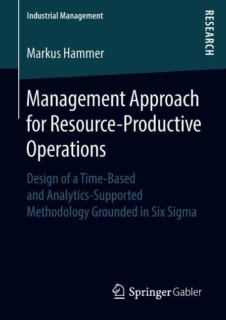 Management Approach for Resource-Productive Operations