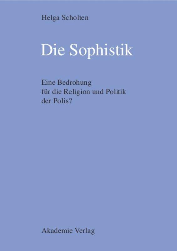 Die Sophistik