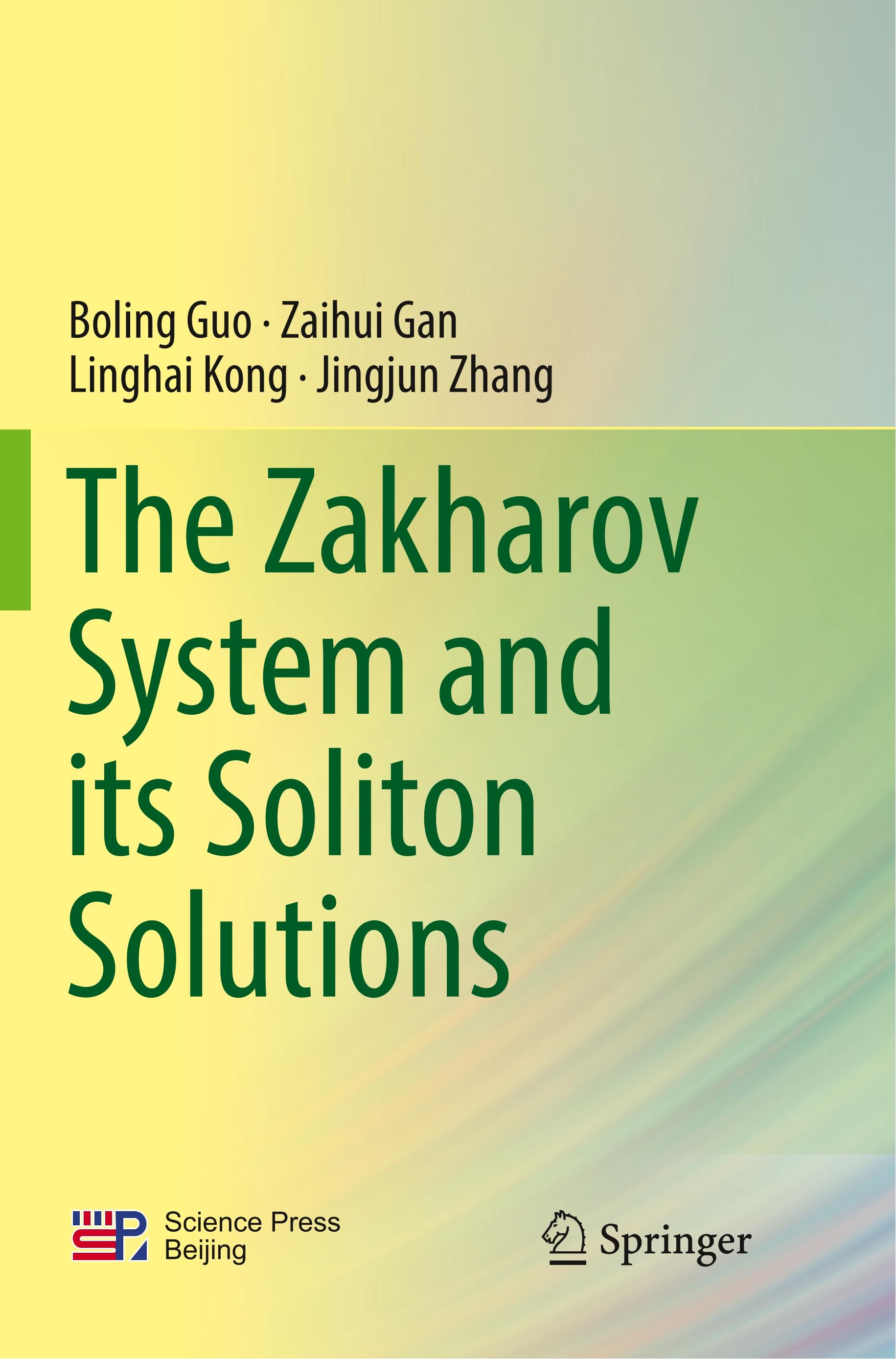 The Zakharov System and its Soliton Solutions