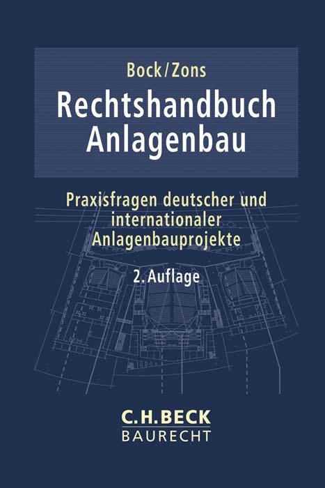 Rechtshandbuch Anlagenbau