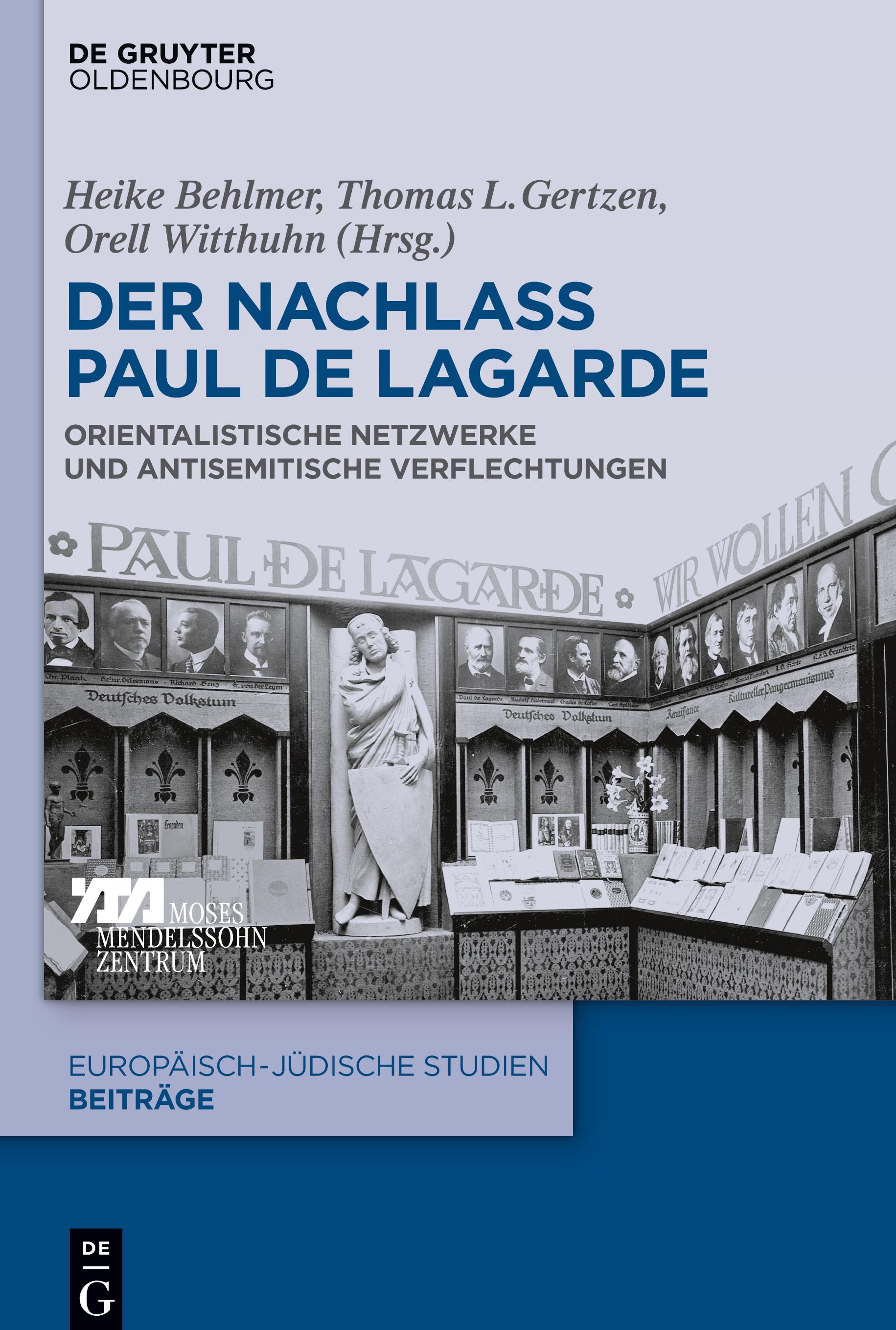 Der Nachlass Paul de Lagarde