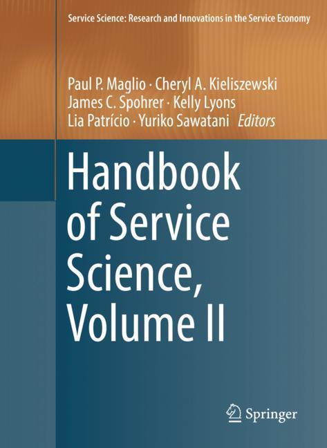 Handbook of Service Science, Volume II