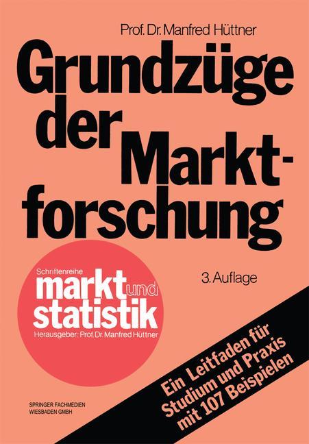 Grundzüge der Marktforschung