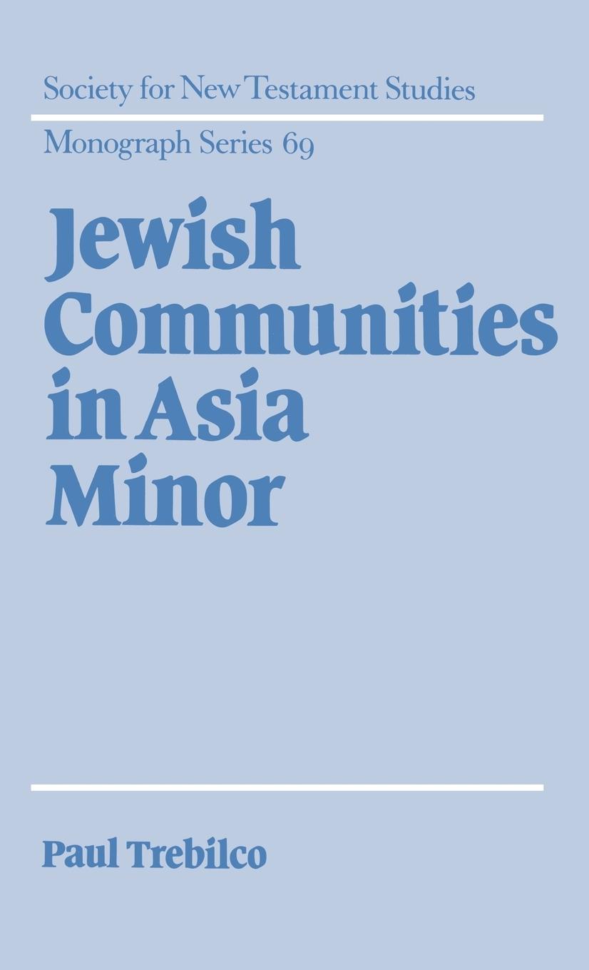 Jewish Communities in Asia Minor