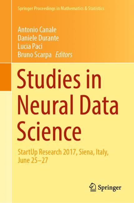 Studies in Neural Data Science