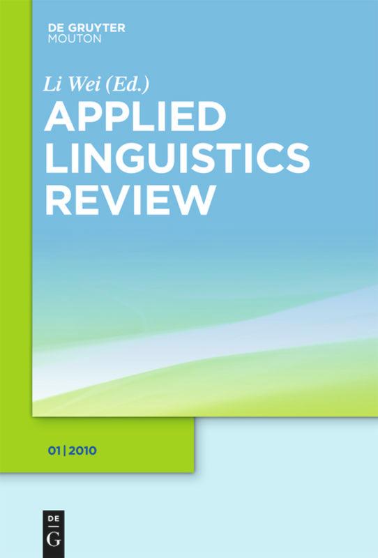 Applied Linguistics Review. 2010 1