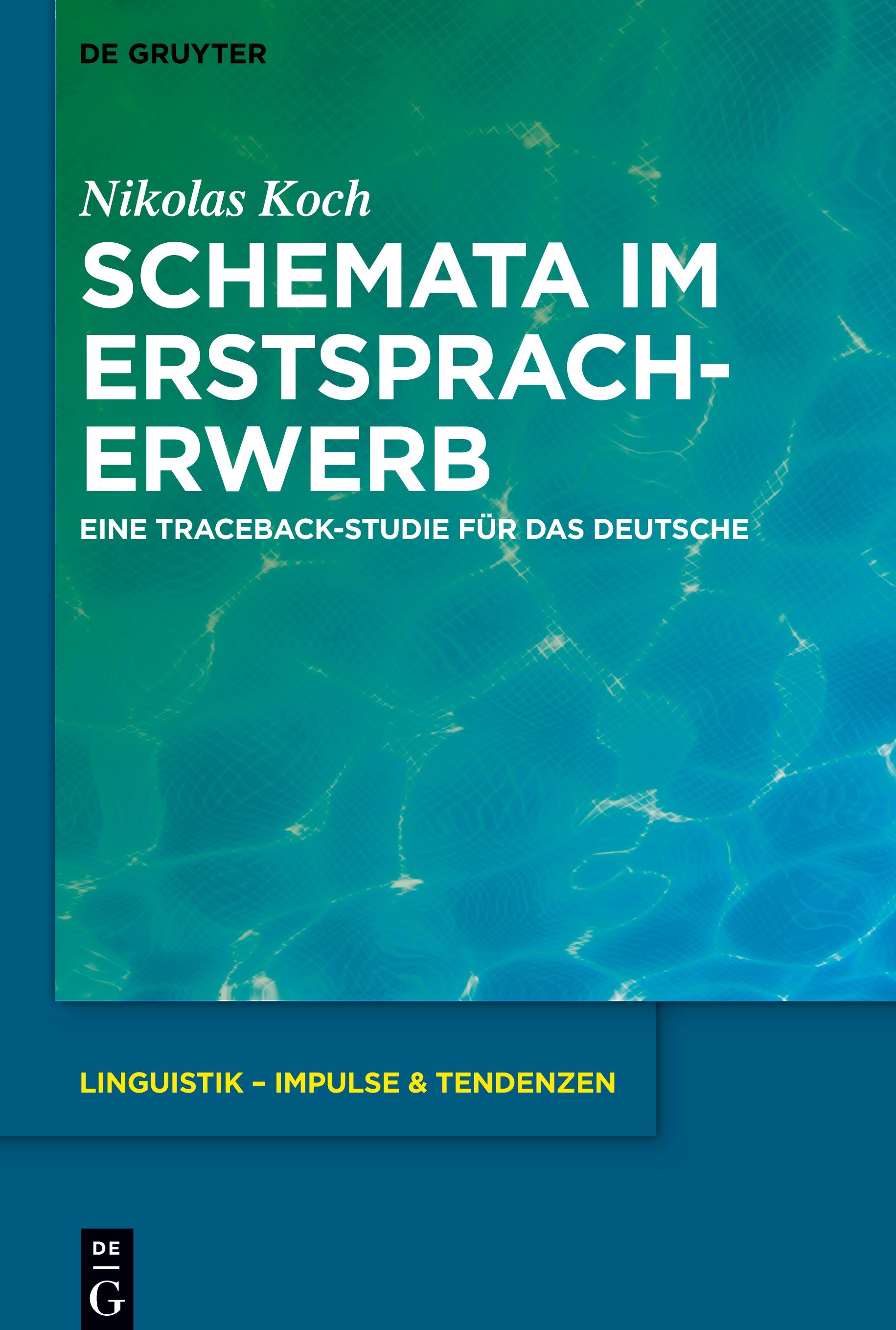 Schemata im Erstspracherwerb