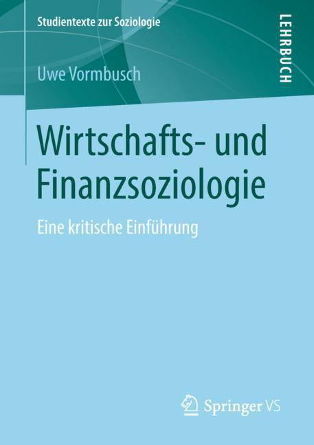 Wirtschafts- und Finanzsoziologie