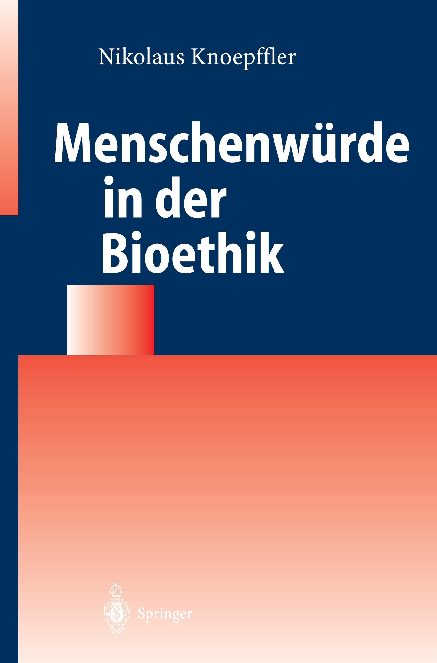 Menschenwürde in der Bioethik