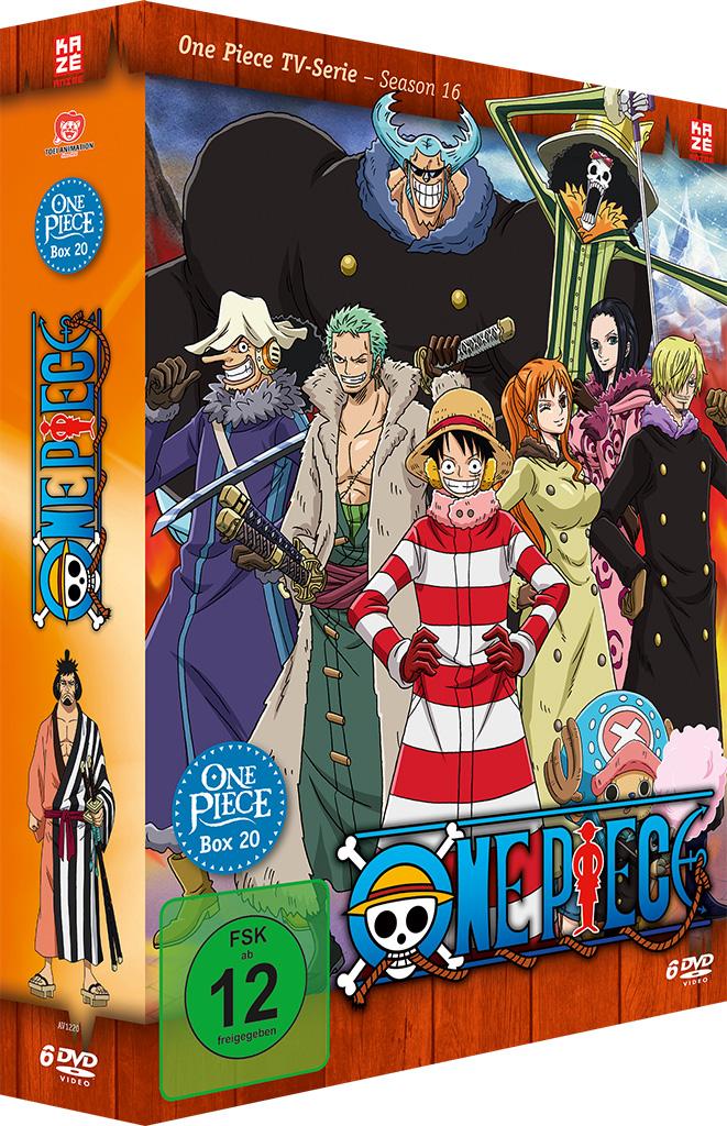 One Piece - TV-Serie - Box 20 (Episoden 602-628) 6 DVDs