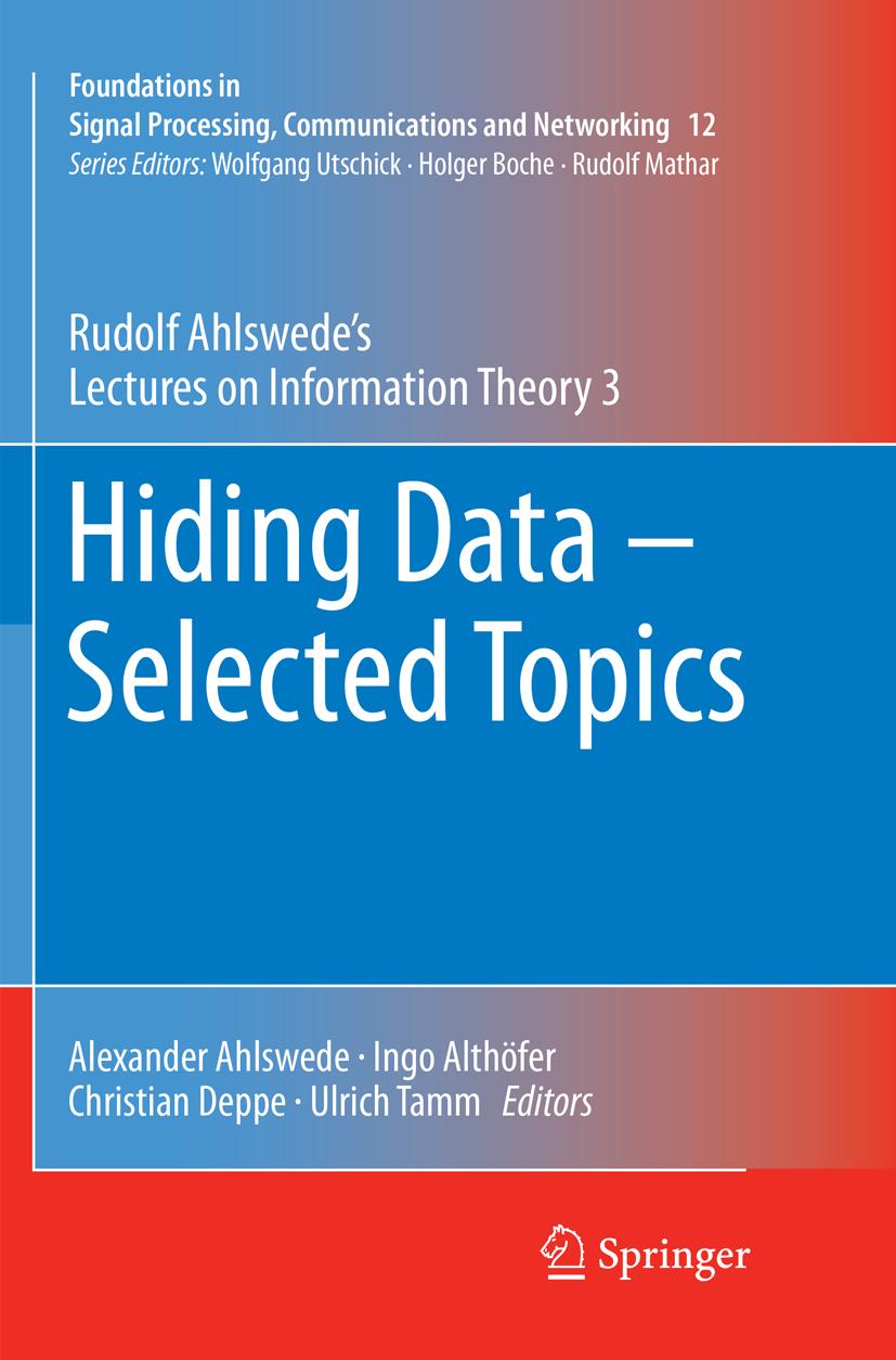 Hiding Data - Selected Topics