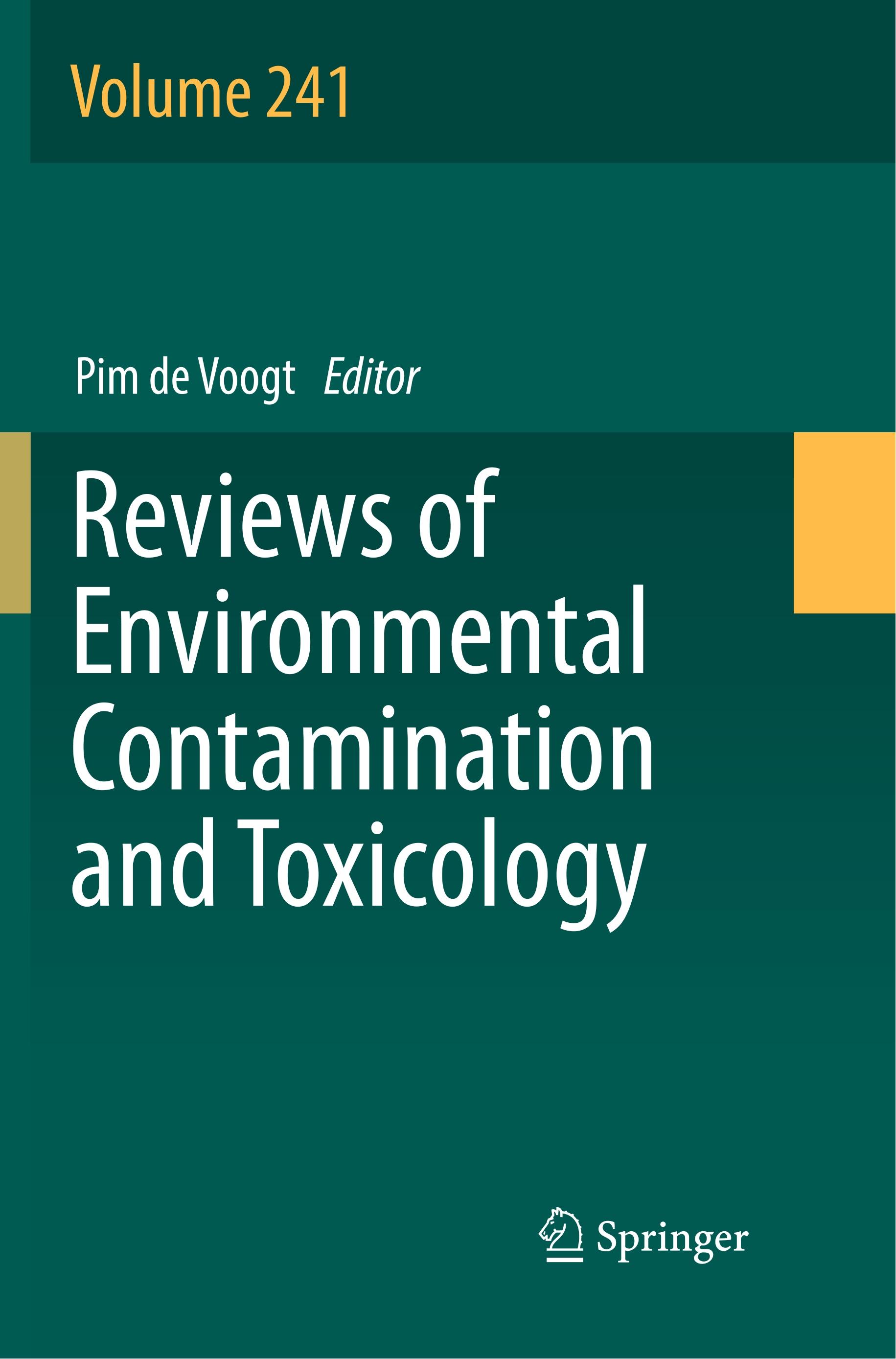 Reviews of Environmental Contamination and Toxicology Volume 241