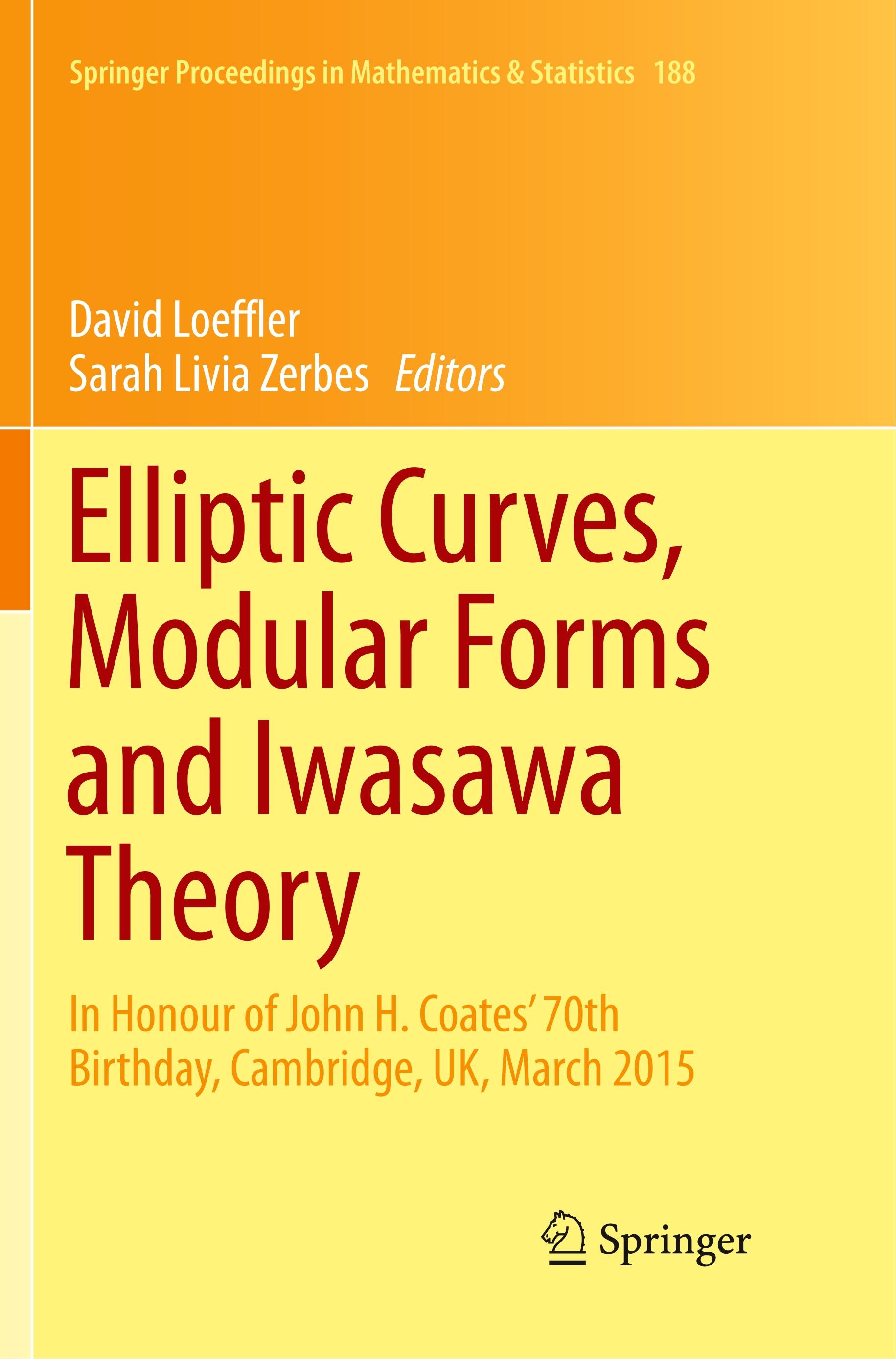 Elliptic Curves, Modular Forms and Iwasawa Theory