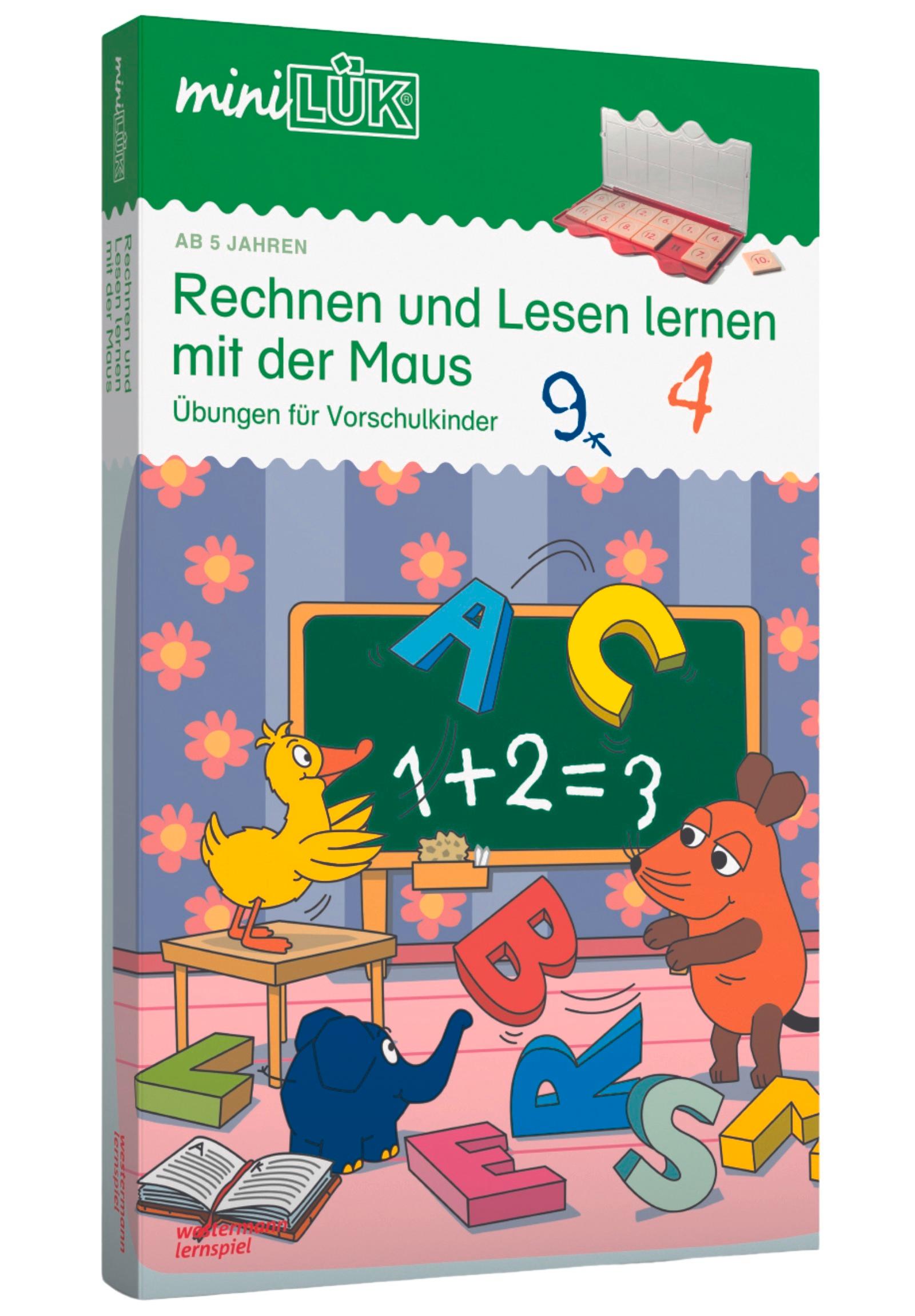 miniLÜK-Set Rechnen und Lesen lernen mit der Maus