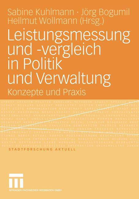 Leistungsmessung und -vergleich in Politik und Verwaltung