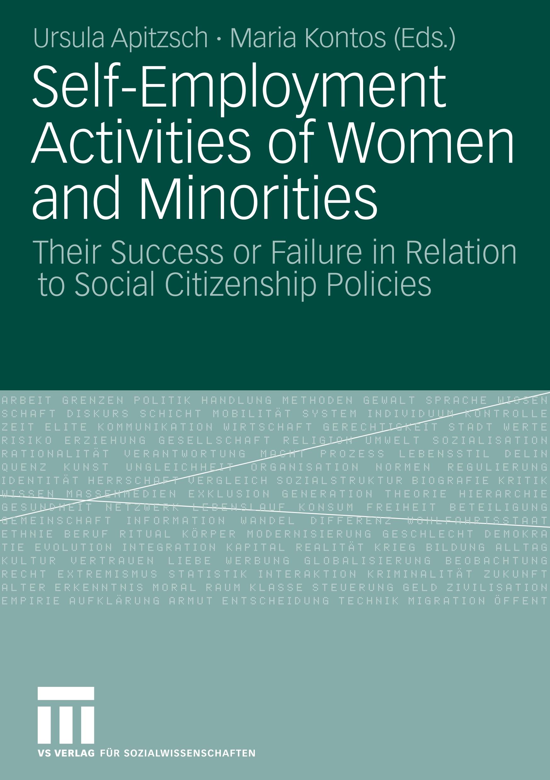 Self-Employment Activities of Women and Minorities