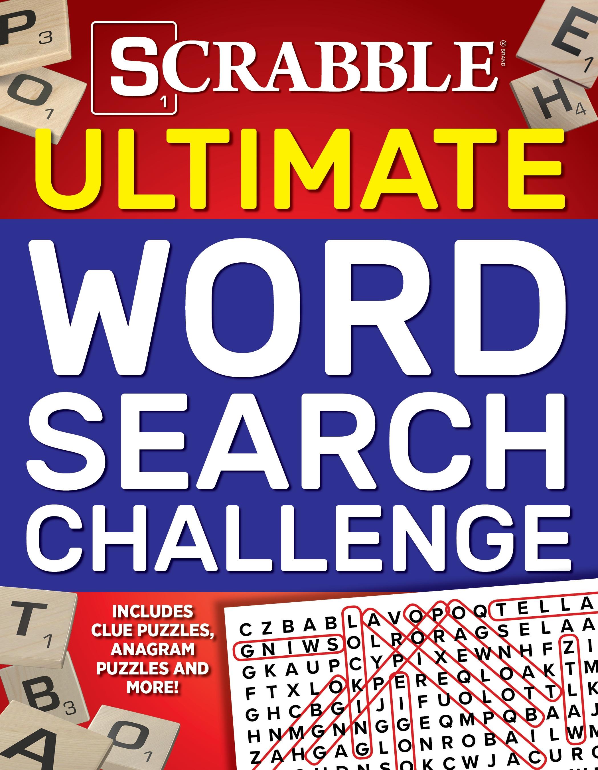 Scrabble Ultimate Word Search Challenge: Includes Clue Puzzles, Anagram Puzzles and More!