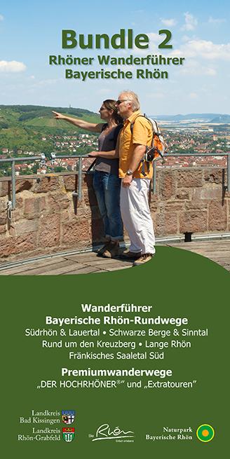 Bundle 2 Rhöner Wanderführer Bayerische Rhön