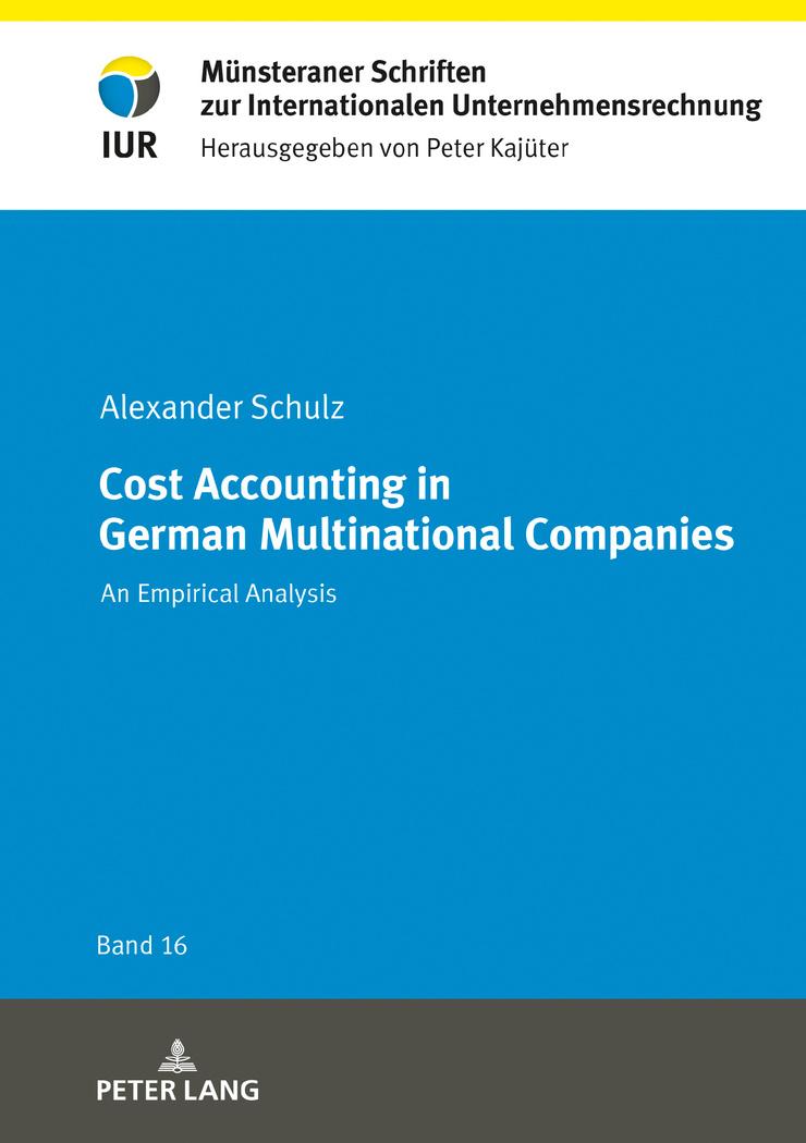 Cost Accounting in German Multinational Companies