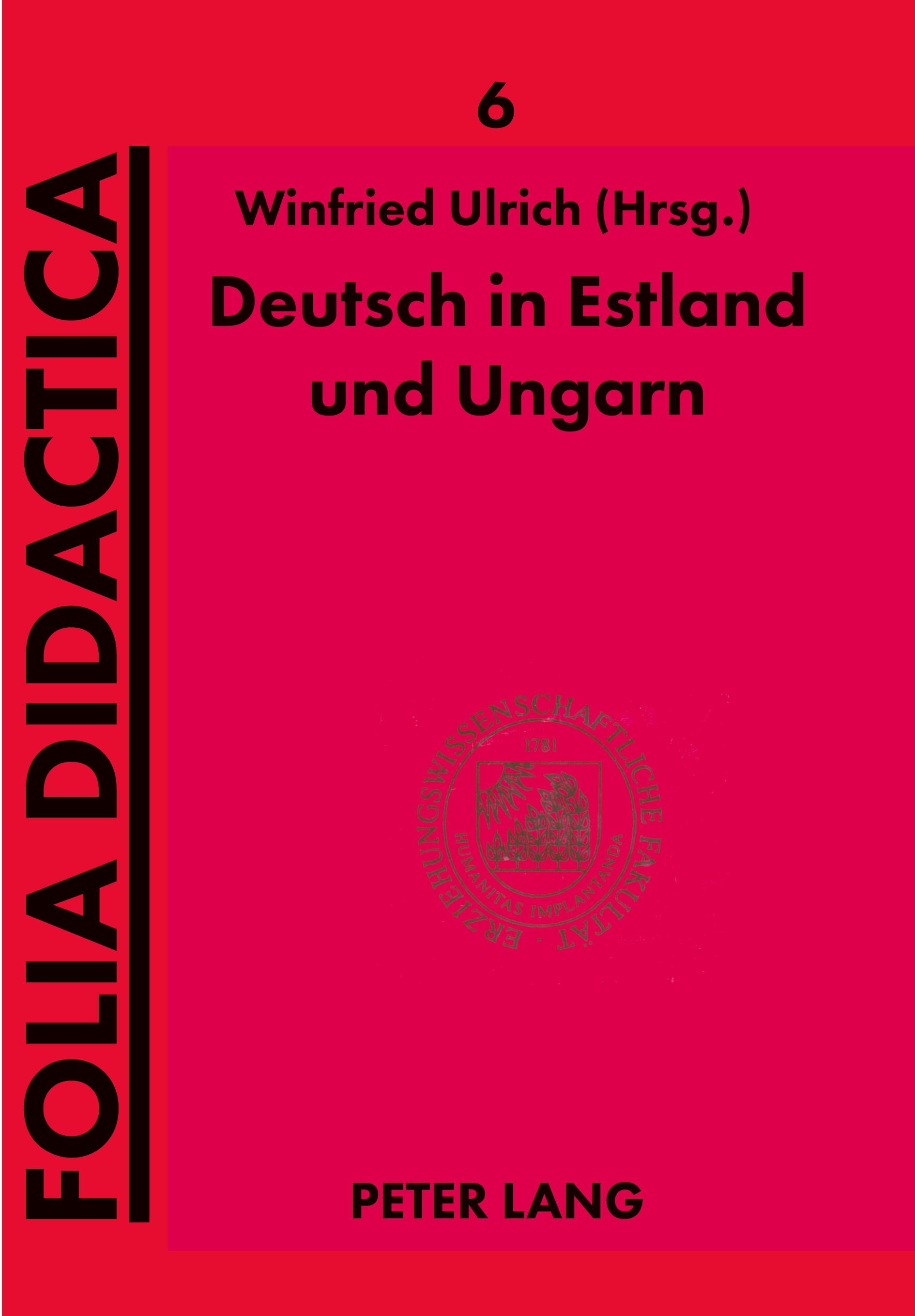 Deutsch in Estland und Ungarn