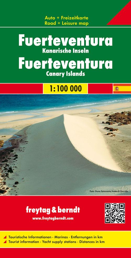 Fuerteventura - Kanarische Inseln 1 : 100 000 Autokarte