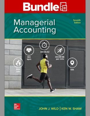 Gen Combo Looseleaf Managerial Accounting; Connect Access Card [With Access Code]