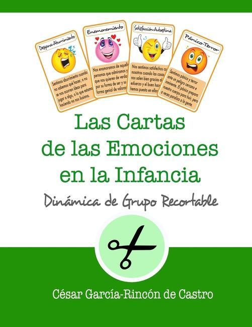 Las Cartas de las Emociones en la Infancia: Dinámica de grupo recortable