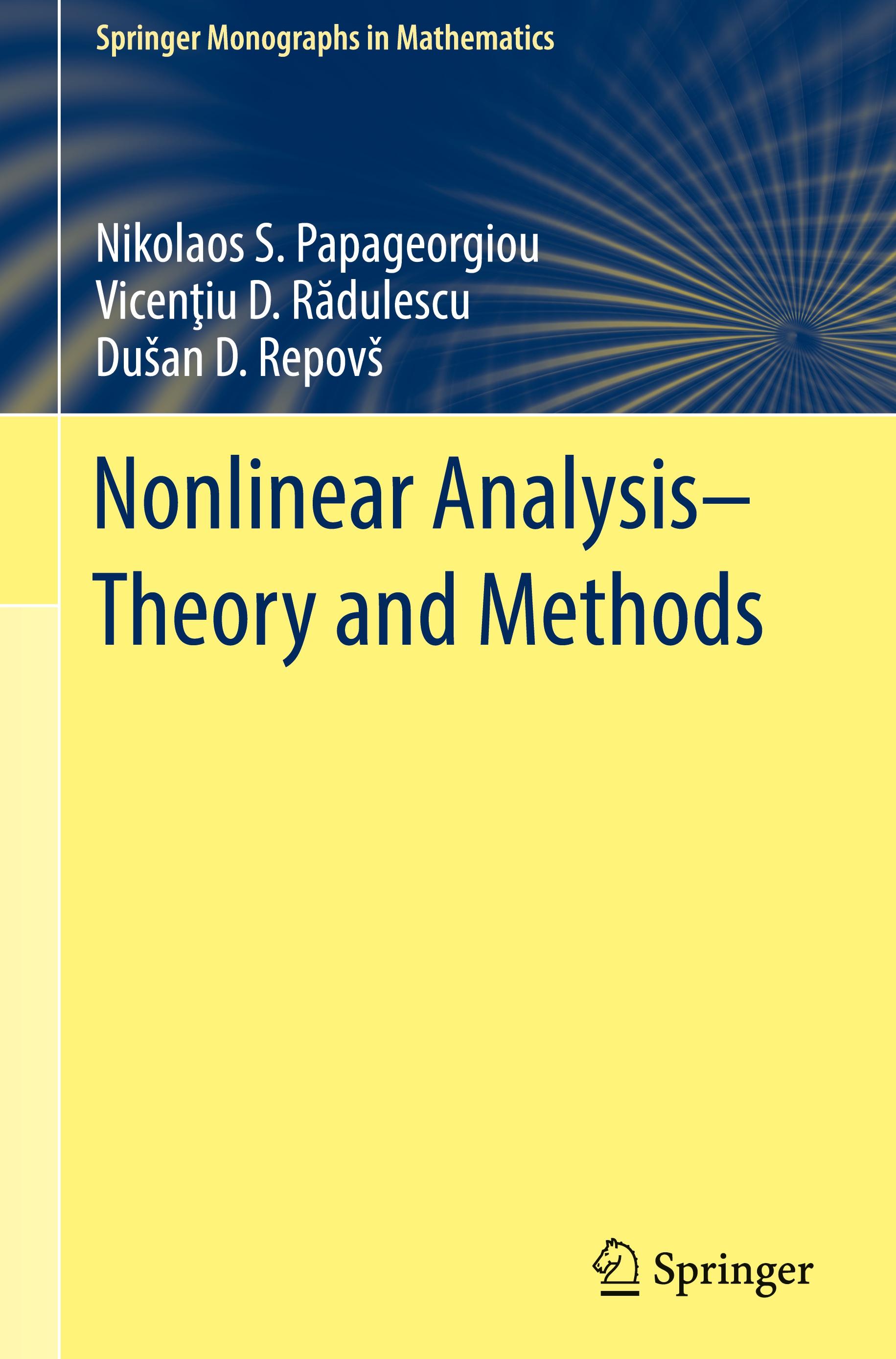 Nonlinear Analysis - Theory and Methods