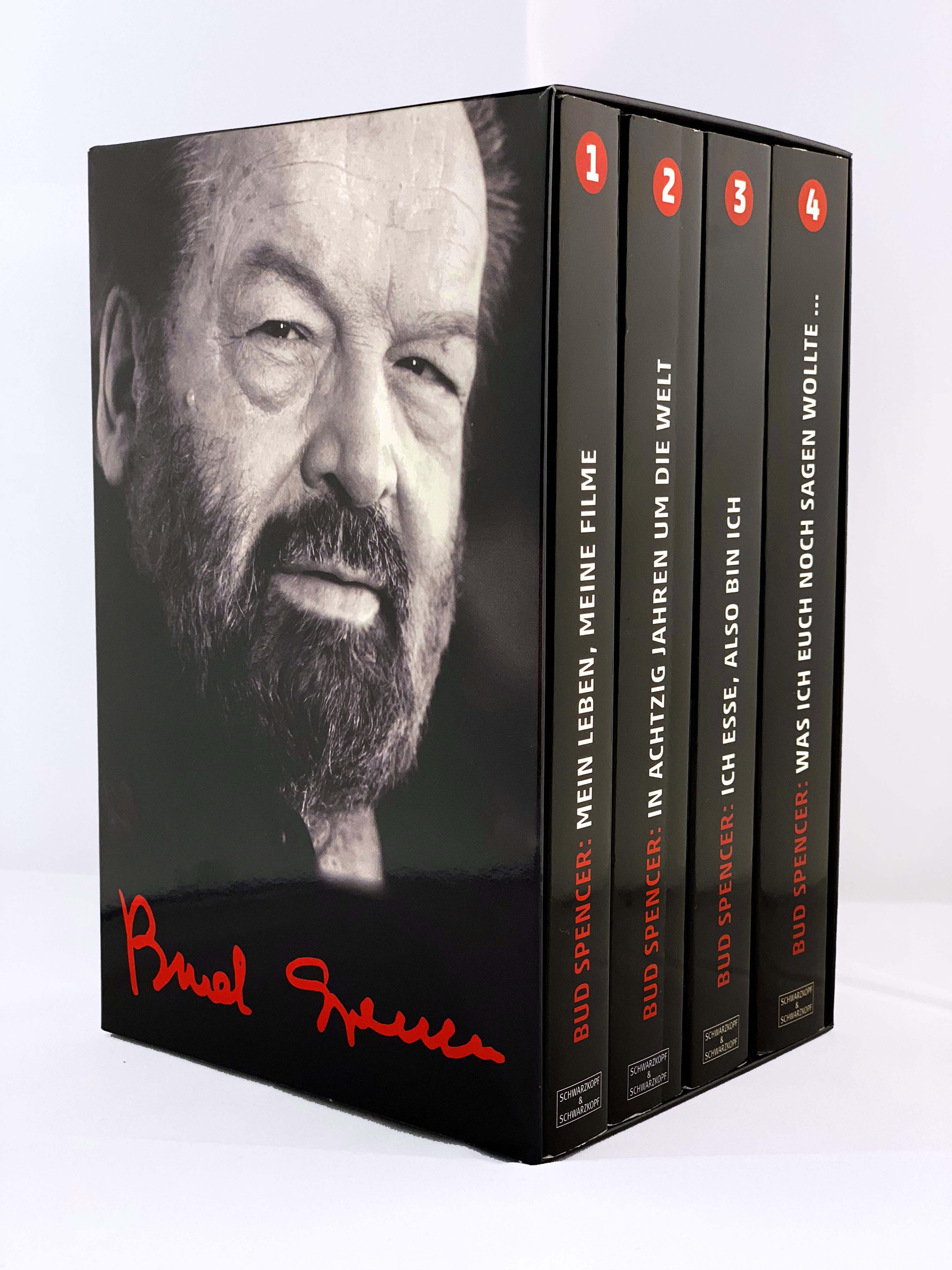 Bud Spencer: Alle vier Bud-Spencer-Paperbacks im Schuber