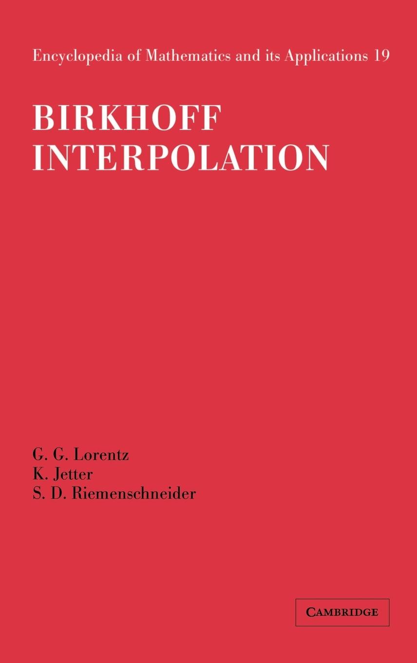 Birkhoff Interpolation