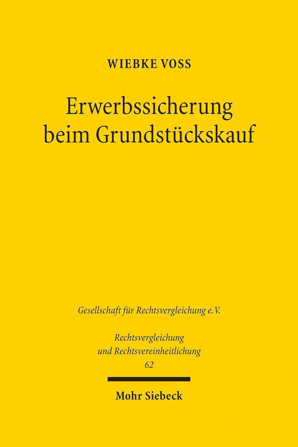 Erwerbssicherung beim Grundstückskauf