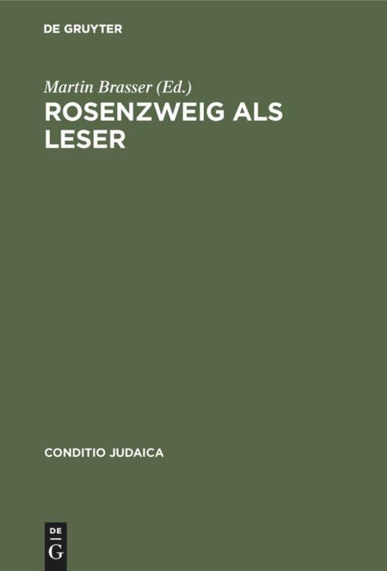 Rosenzweig als Leser