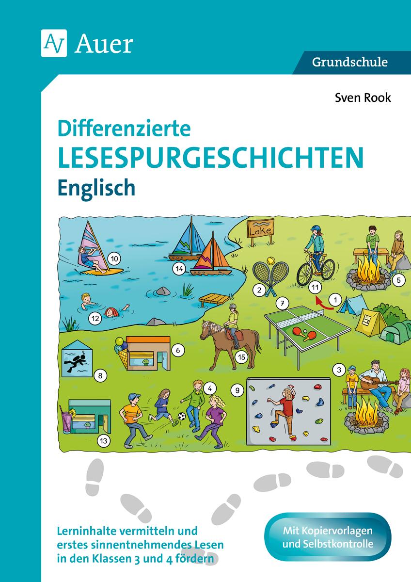 Differenzierte Lesespurgeschichten Englisch