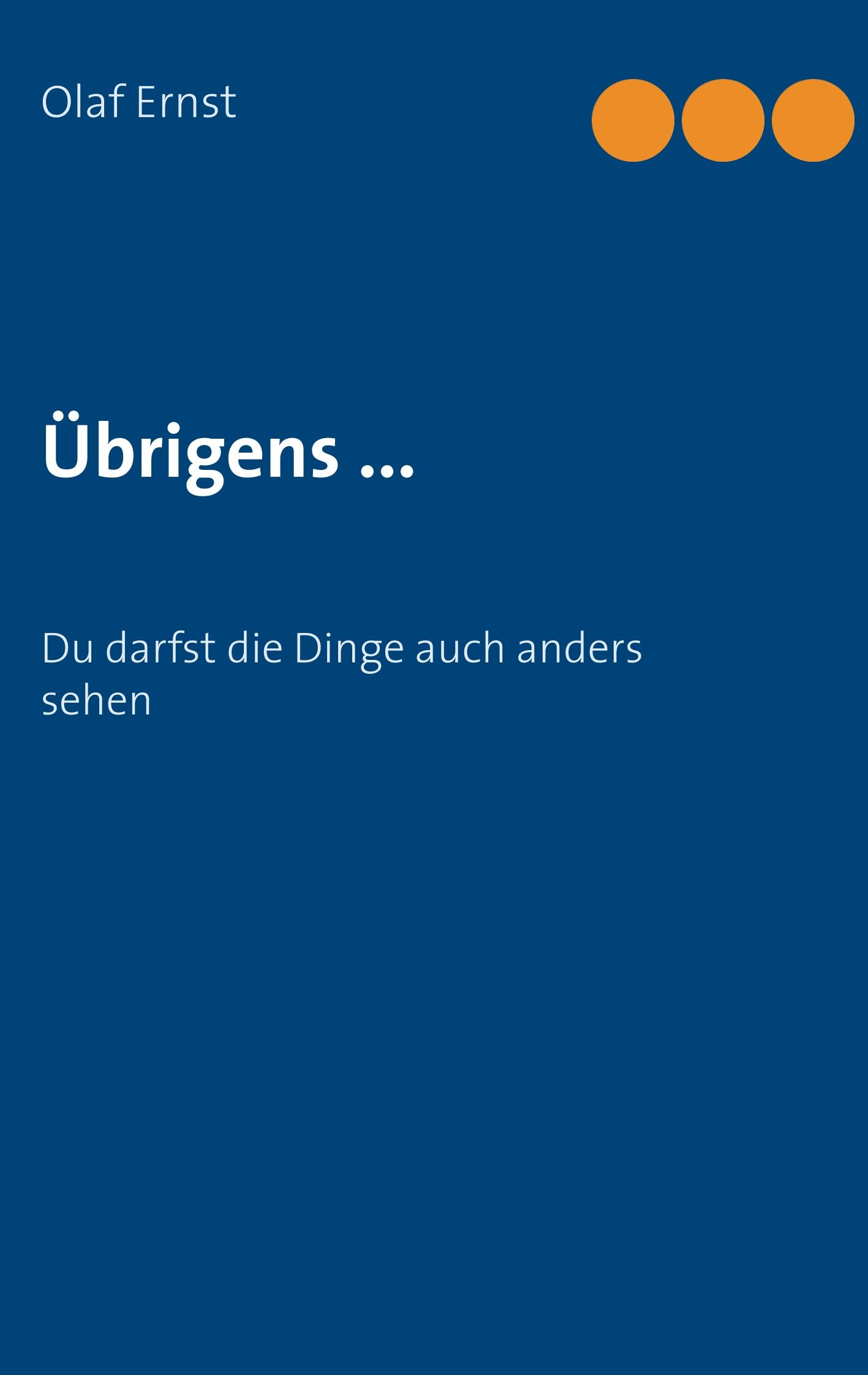 Übrigens ...