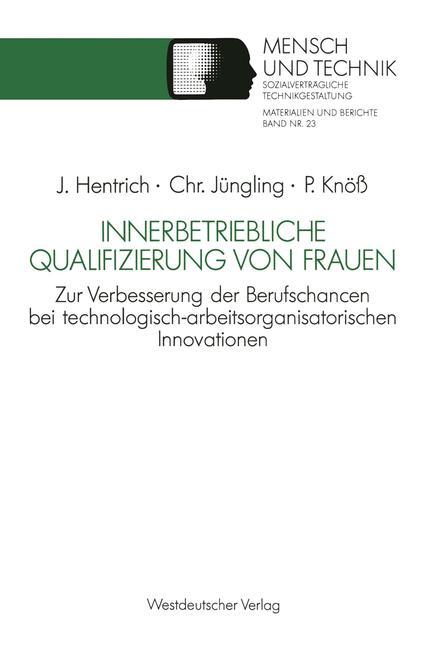 Innerbetriebliche Qualifizierung von Frauen