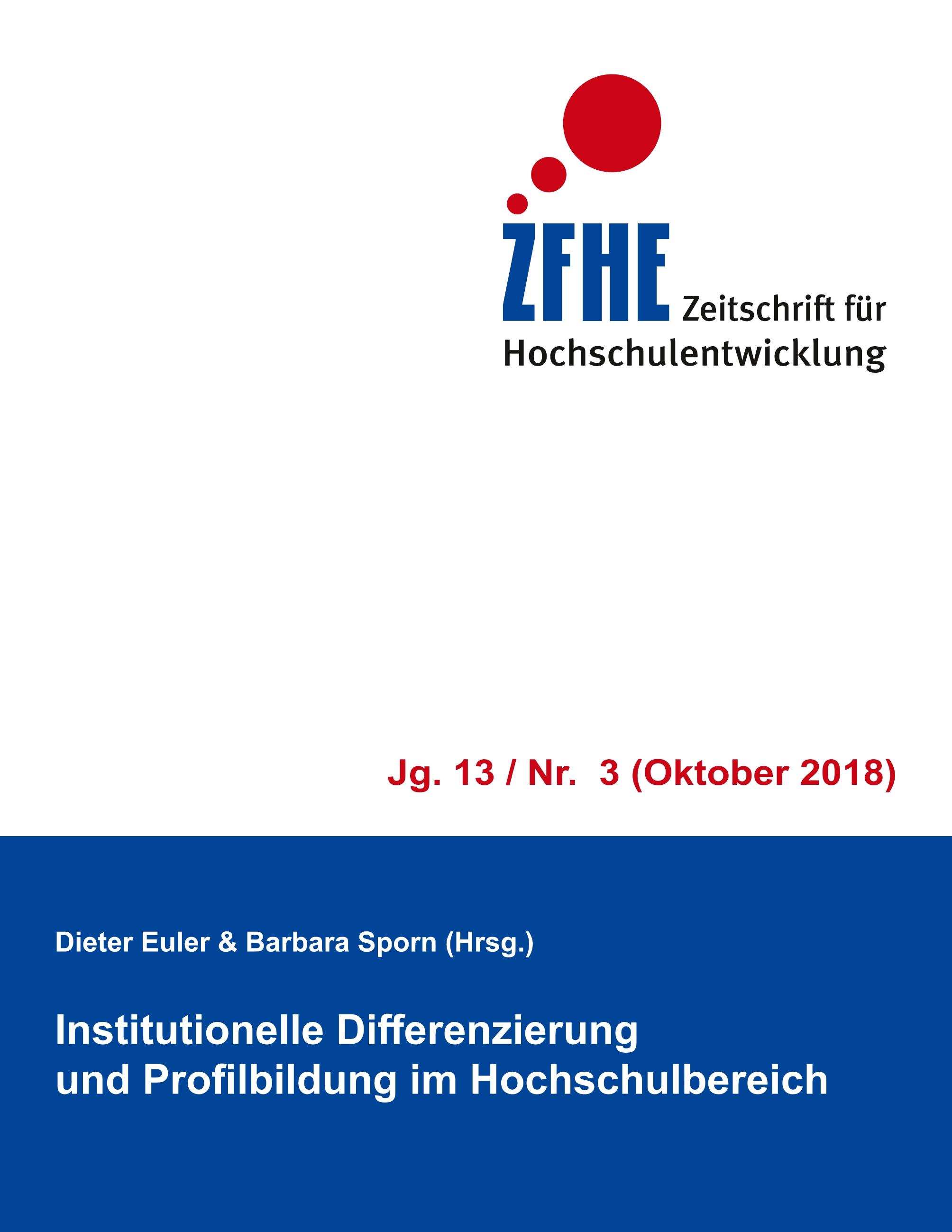 Institutionelle Differenzierung und Profilbildung im Hochschulbereich