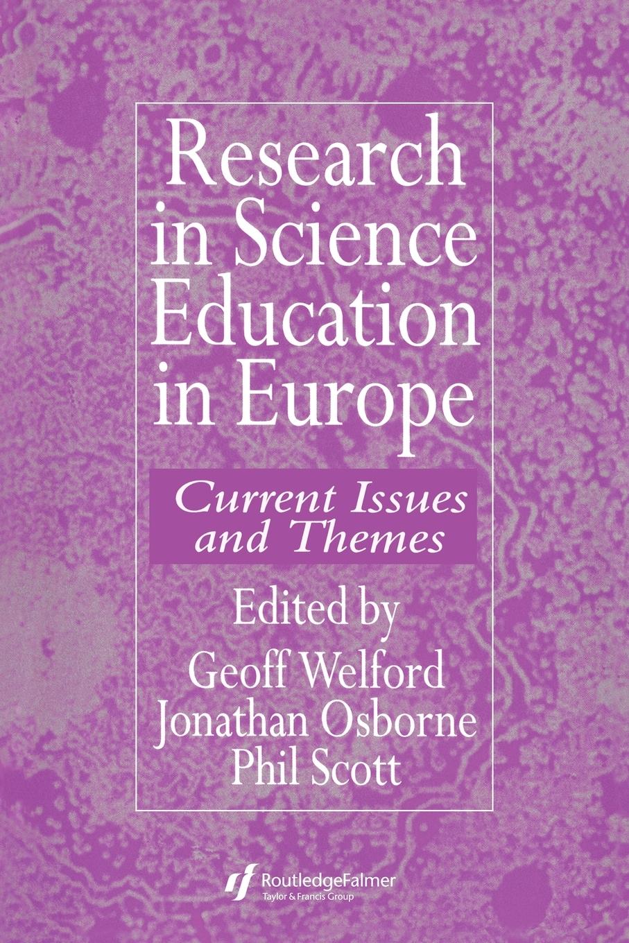 Research in science education in Europe