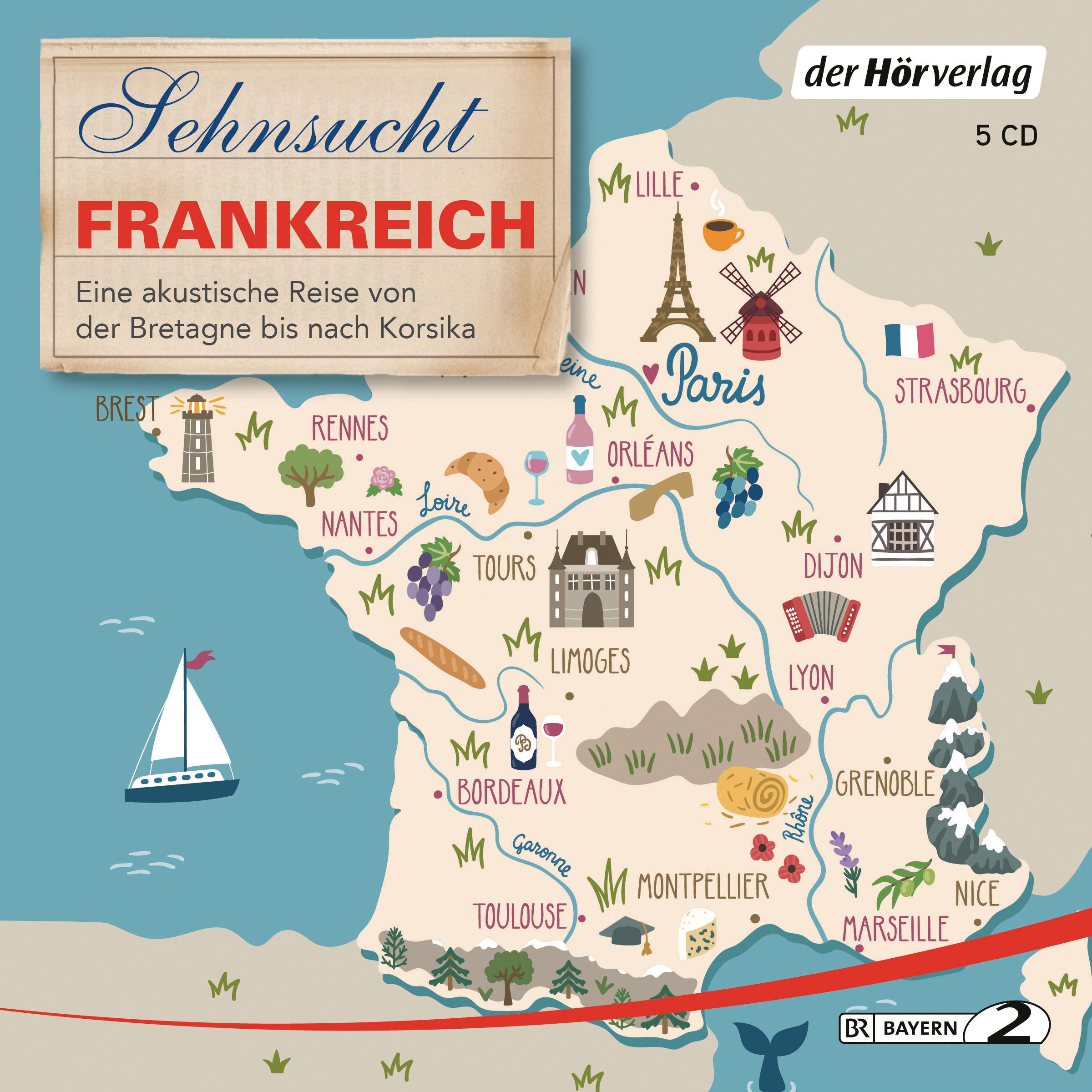 Sehnsucht Frankreich 5 CD