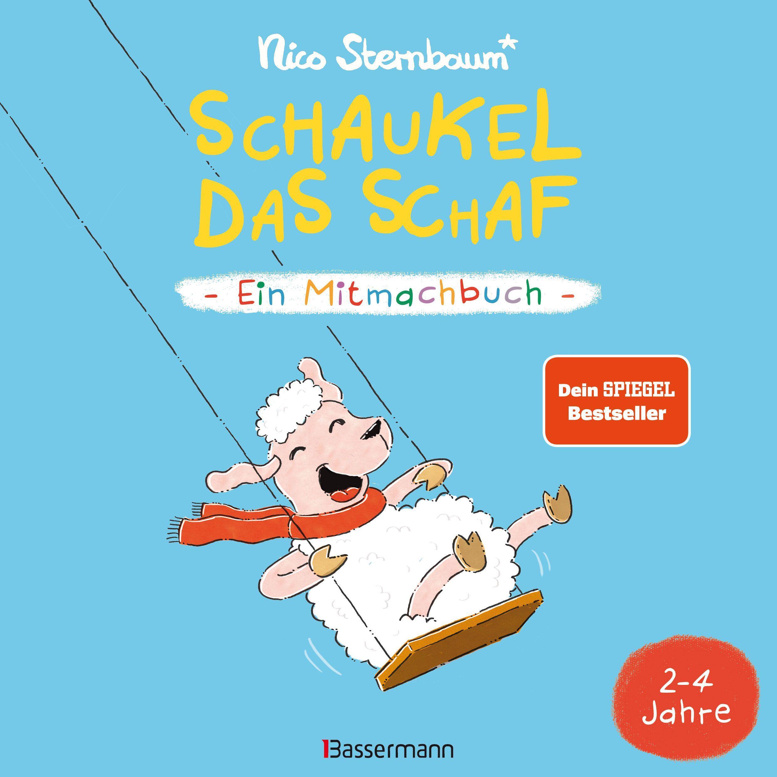 Schaukel das Schaf - Ein Mitmachbuch zum Schütteln, Schaukeln, Pusten, Klopfen und sehen, was dann passiert. Von 2 bis 4 Jahren