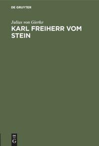 Karl Freiherr vom Stein