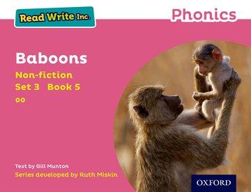 Read Write Inc. Phonics: Baboons (Pink Set 3 Non-fiction 5)