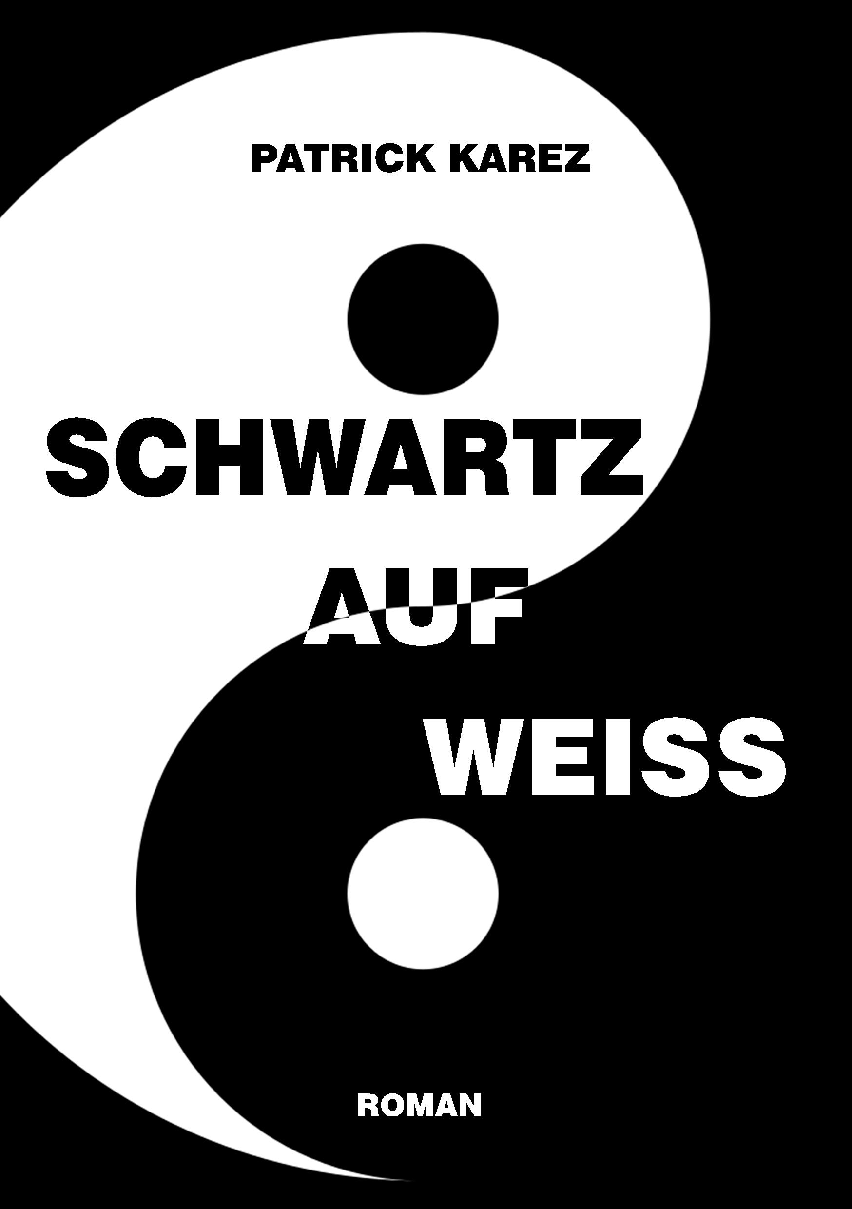 Schwartz auf Weiss