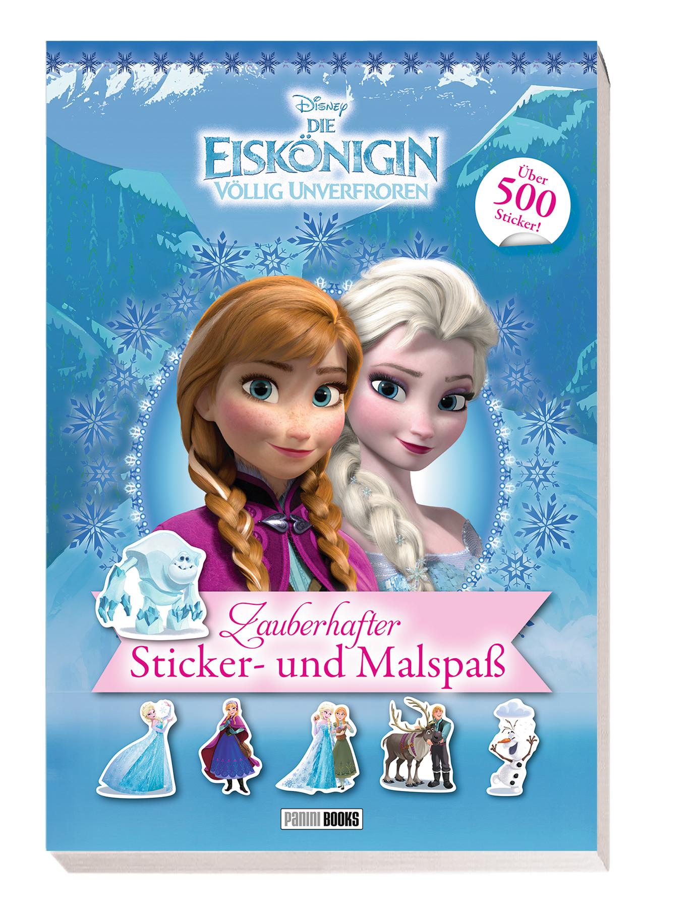 Disney Die Eiskönigin: Zauberhafter Sticker- und Malspaß