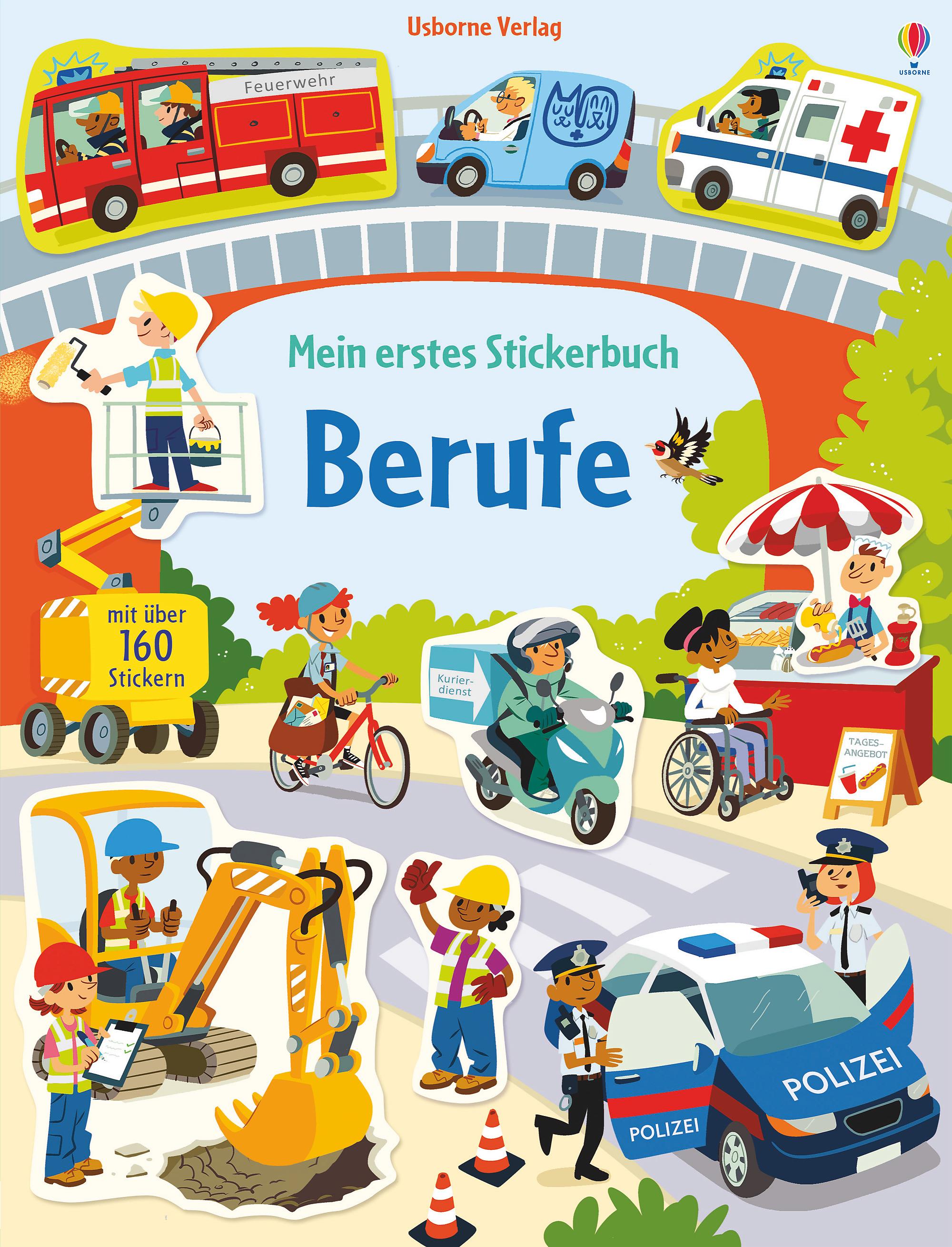 Mein erstes Stickerbuch: Berufe