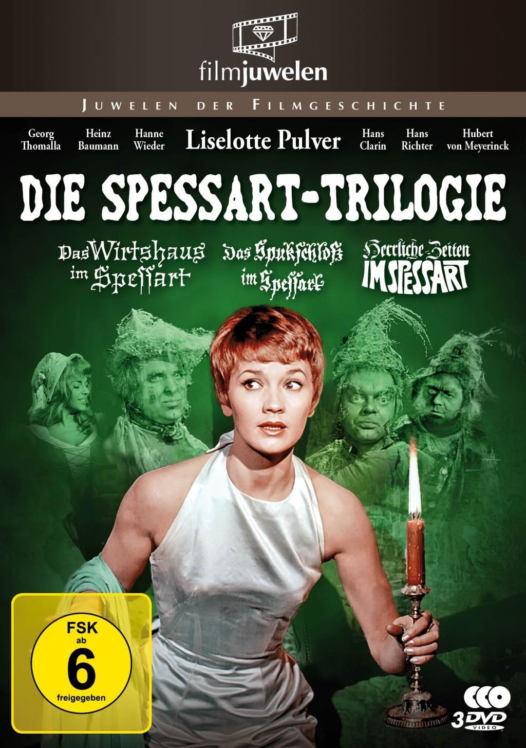 Die Spessart-Trilogie: Alle 3 Spessart-Komödien mit Lilo Pulver