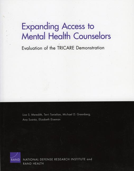 Expanding Access to Mental Health Counselors