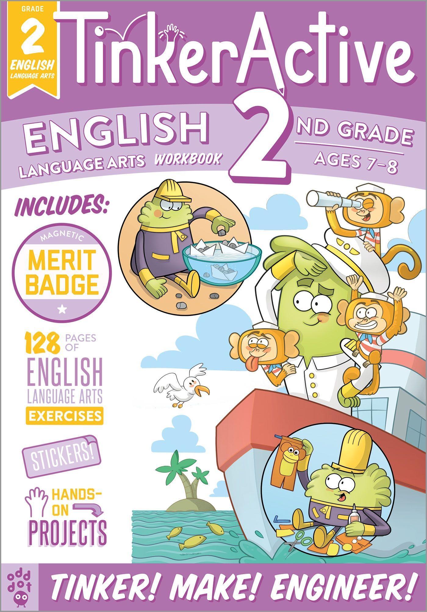 Tinkeractive Workbooks: 2nd Grade English Language Arts